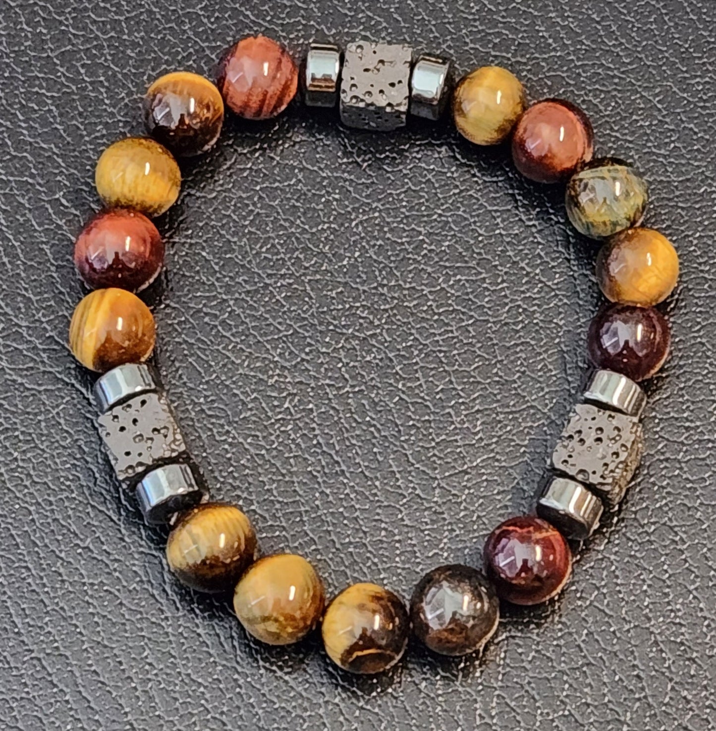 Multi-colored Tiger's eye Bracelet