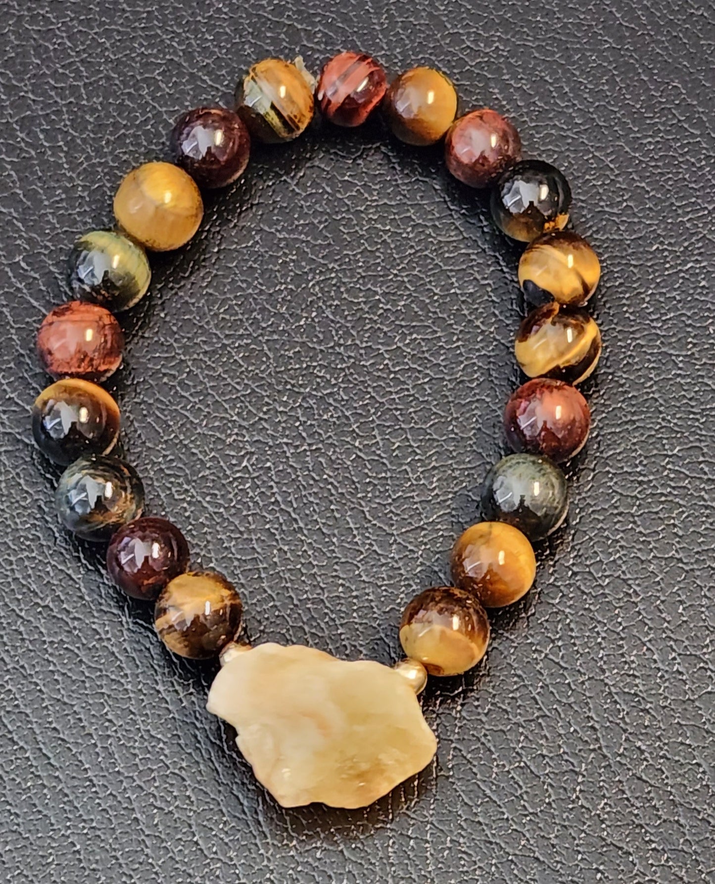 Multi-colored Tiger's eye Bracelet