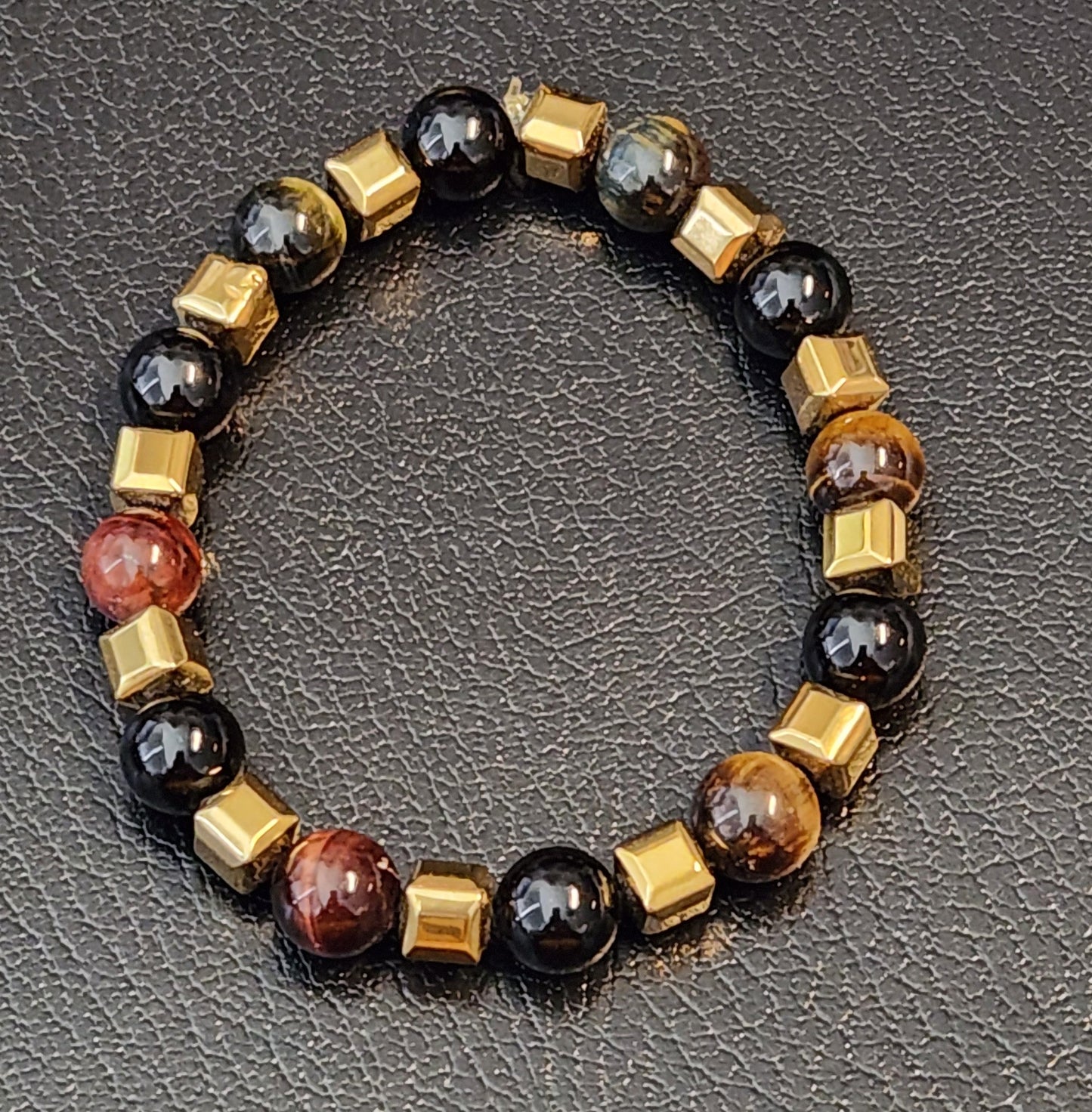 Multi-colored Tiger's eye Bracelet