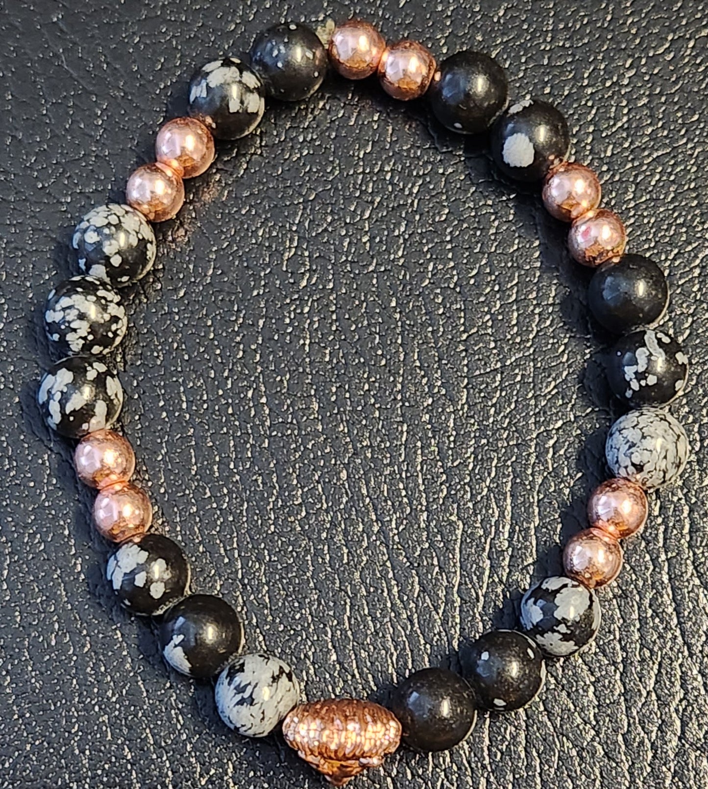 Rose Gold Hematite bracelet