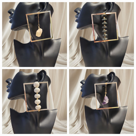 Square Biz Earrings