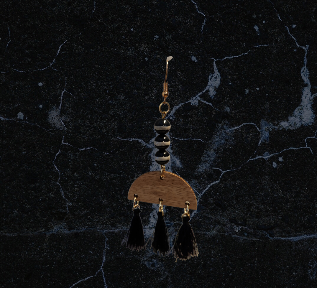 DZI Agate earrings