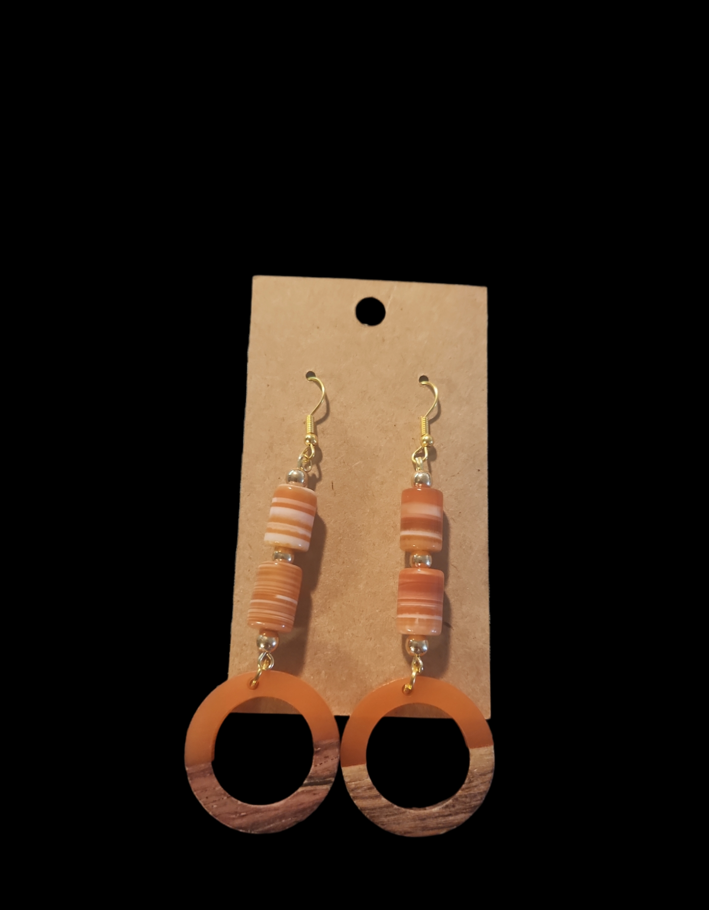 Carnelian earrings