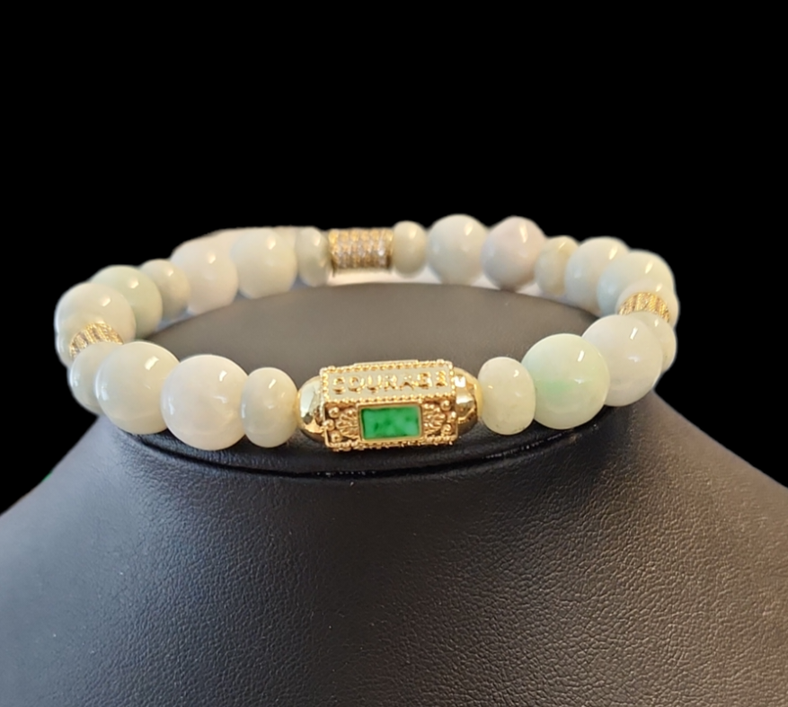 Jadeite Courage bracelet