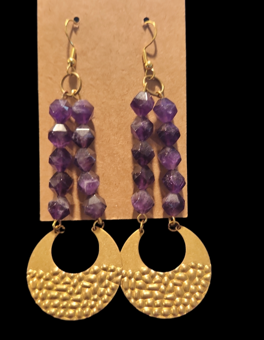 Alluring Amethyst earrings
