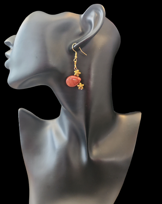 Red Jasper drop