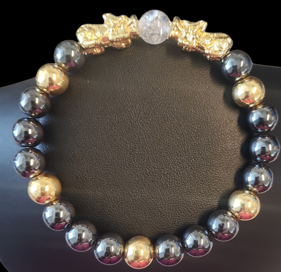 Hematie Dragon Bracelet