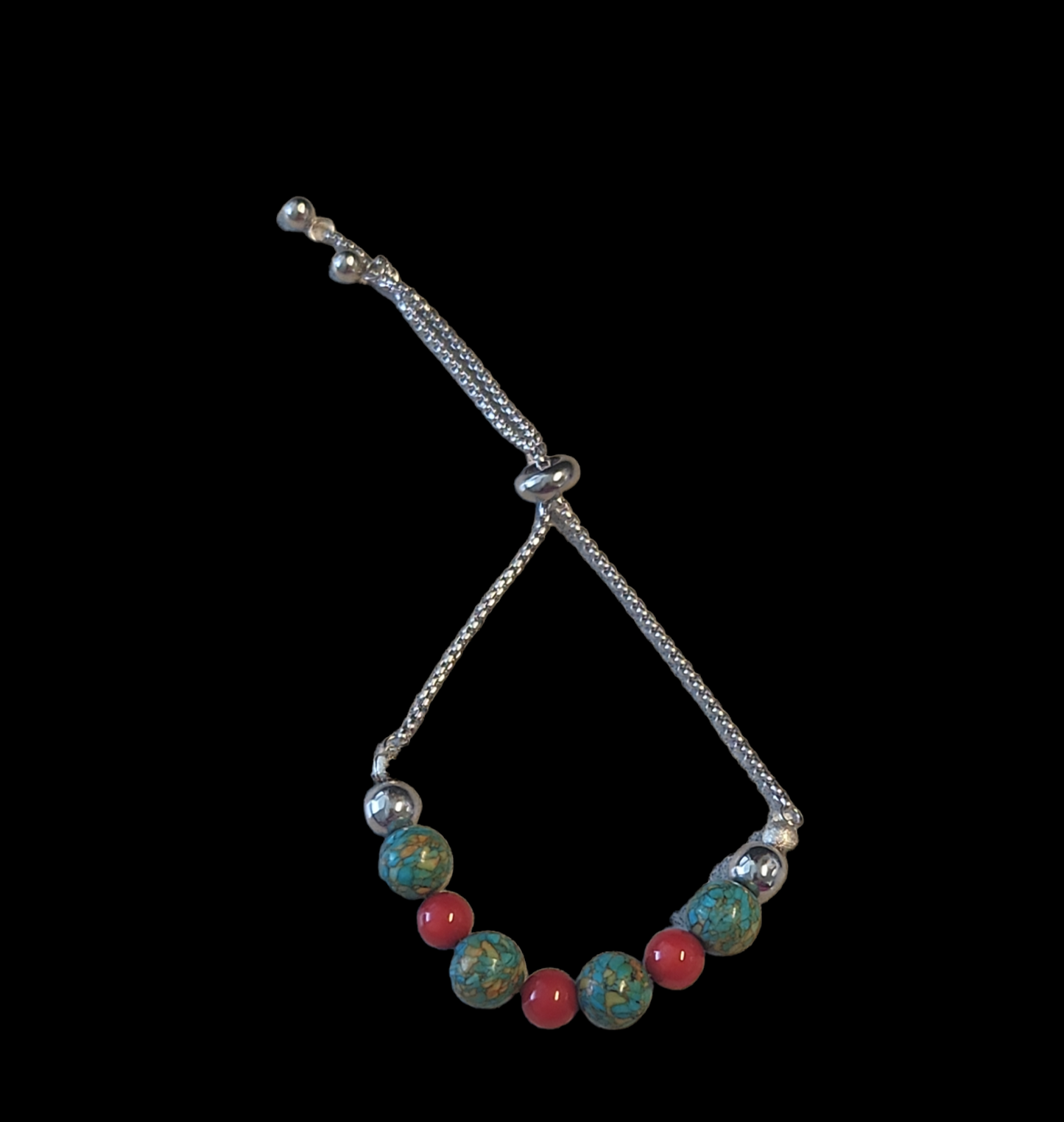 Red Coral Necklace and Bracelet set