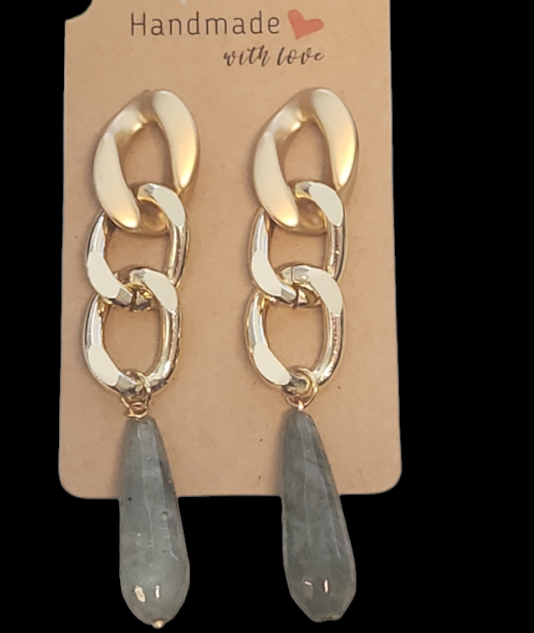 Labradorite drops