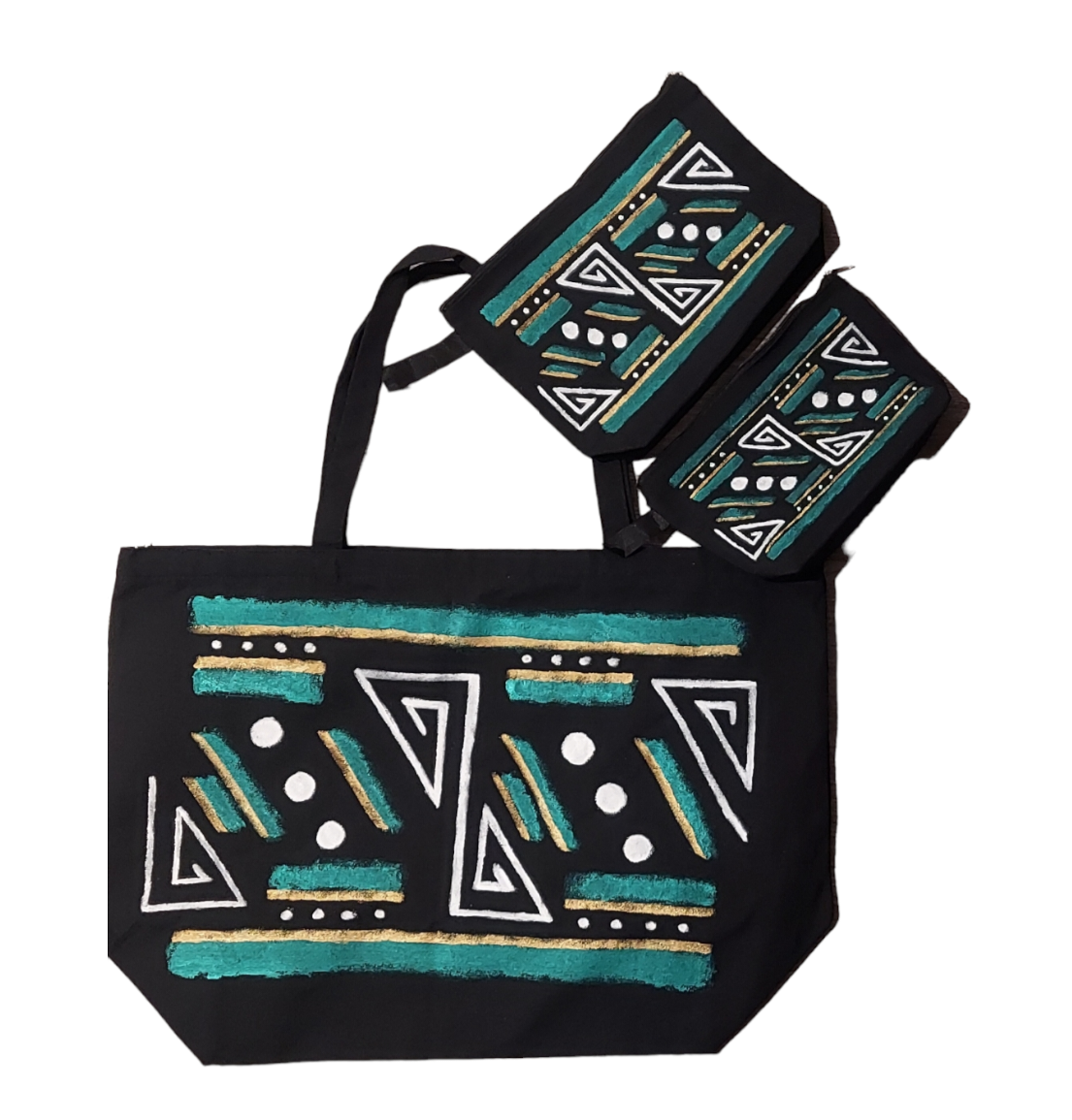 Abstract Tribal Green