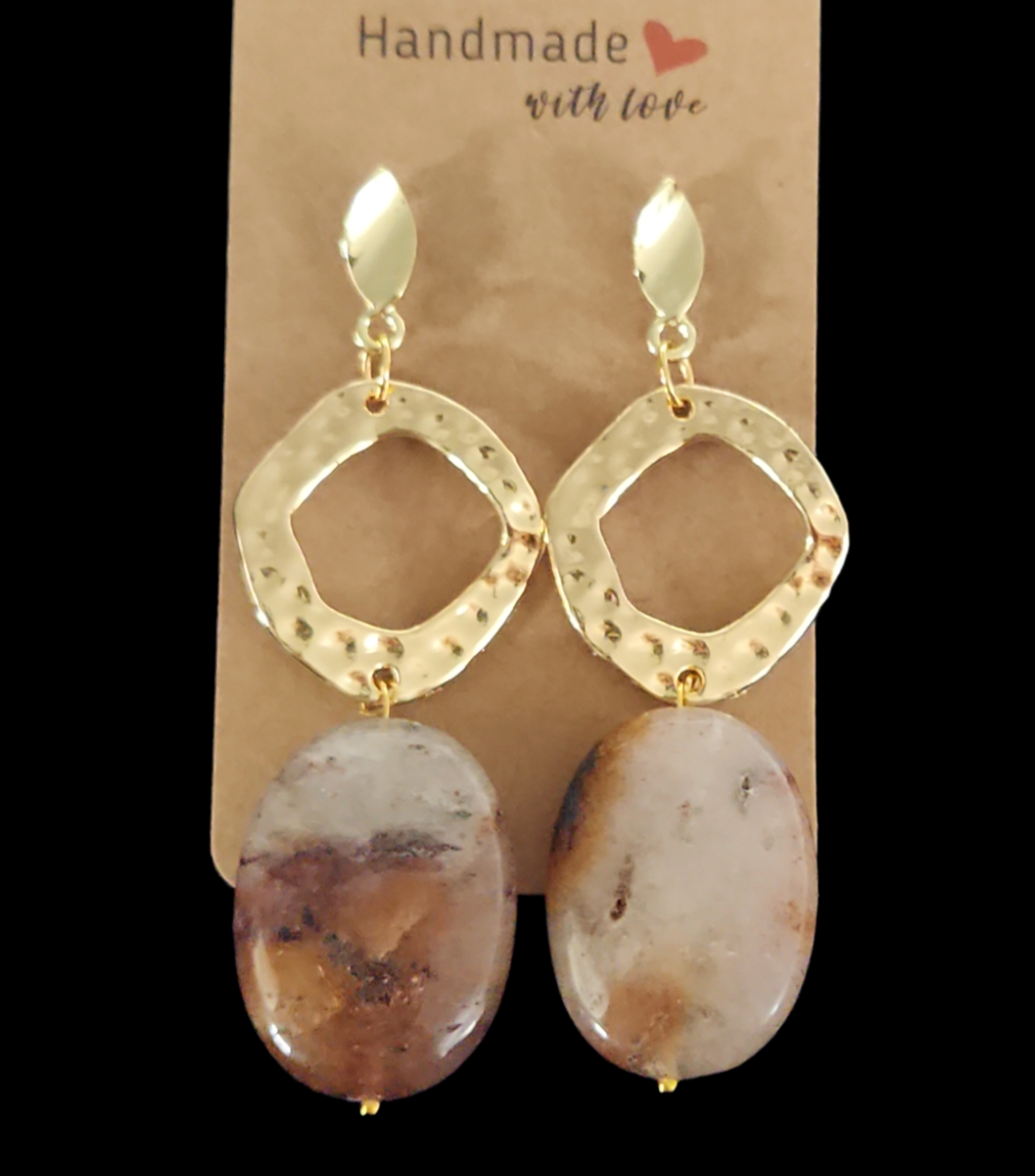 Phantom Quartz earrings