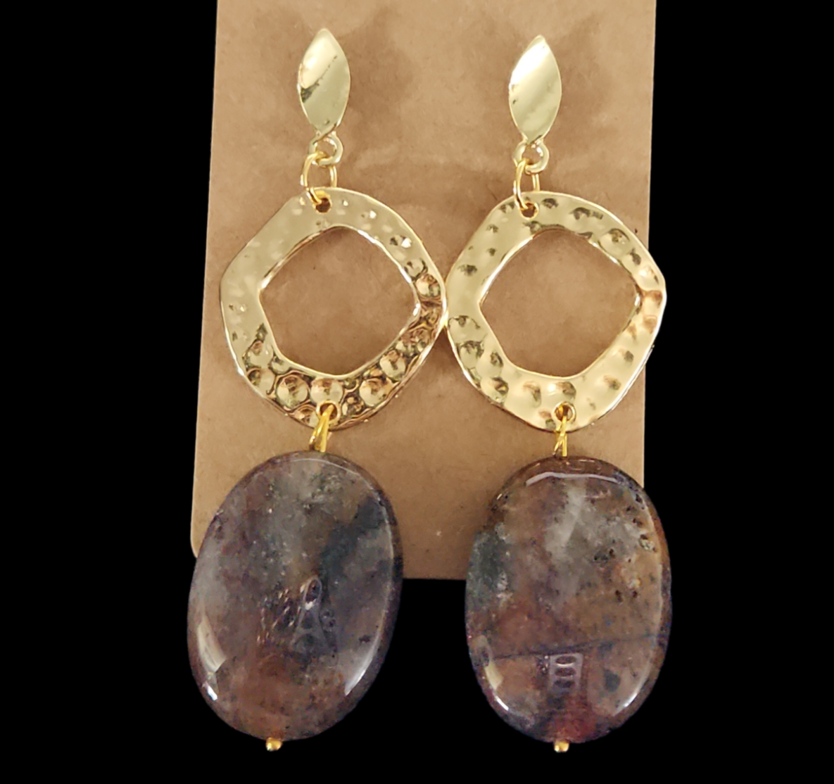 Phantom Quartz earrings
