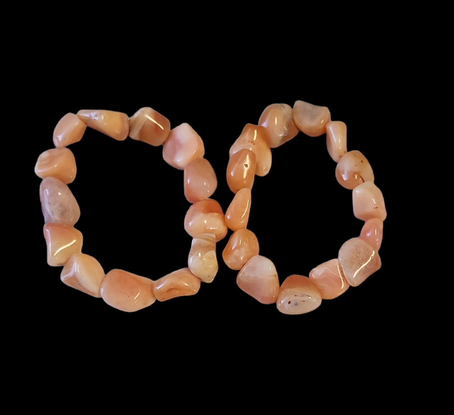 Carnelian bracelet set