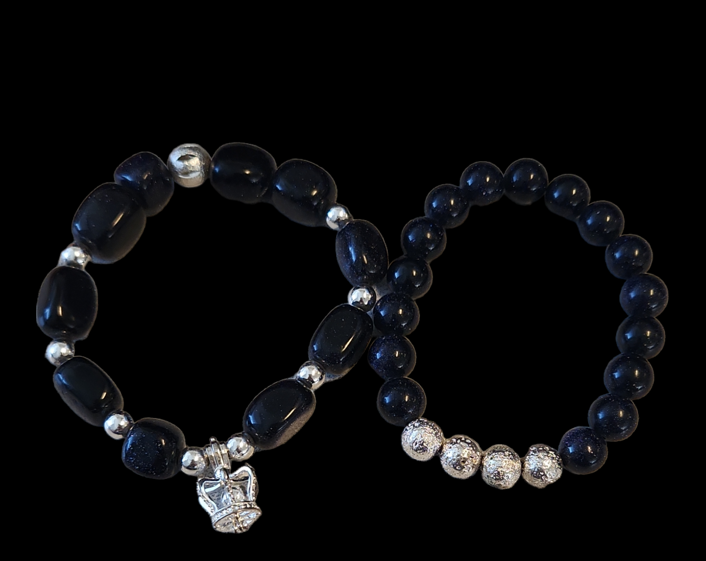 Blue Sandstone crown set