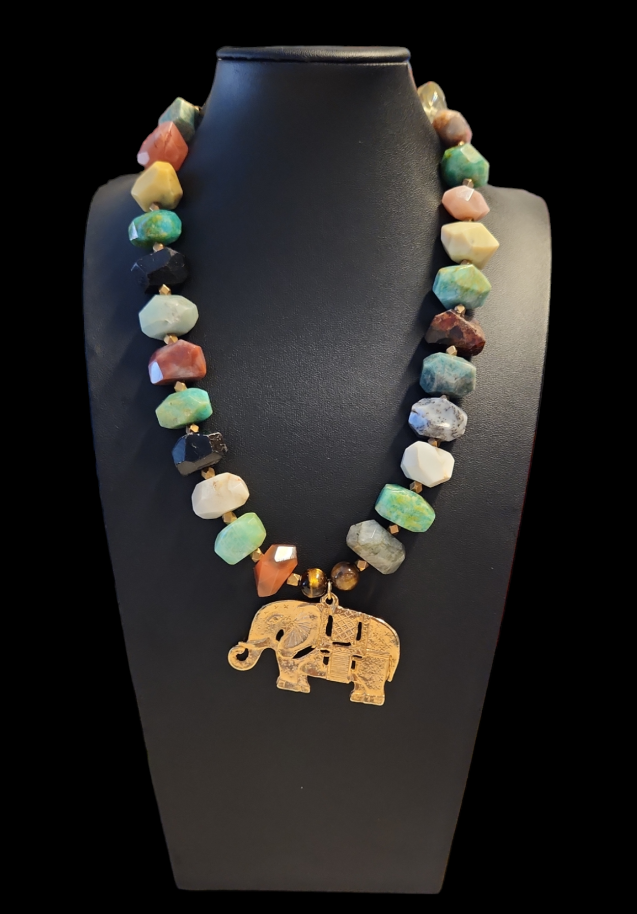 Multi Crystal necklace
