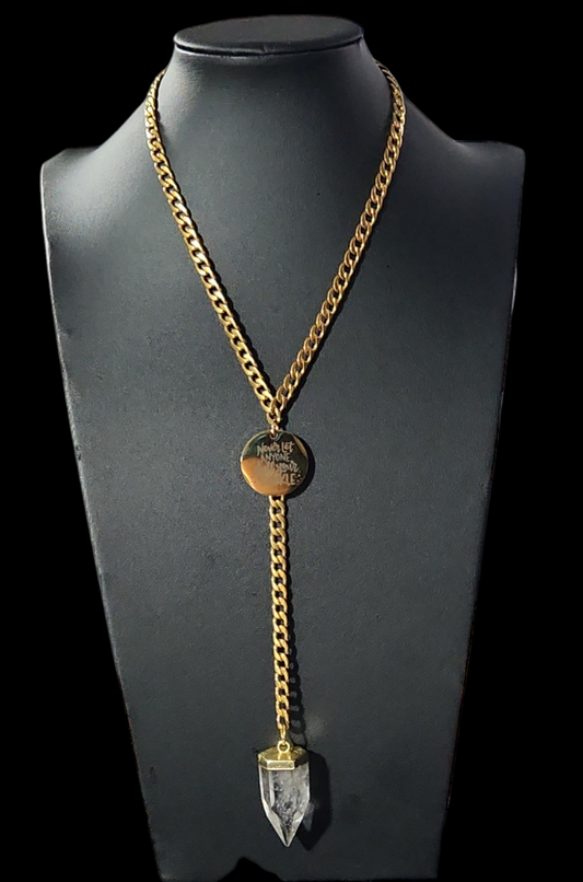 Never Let Anyone Dull Your Sparkle Necklace