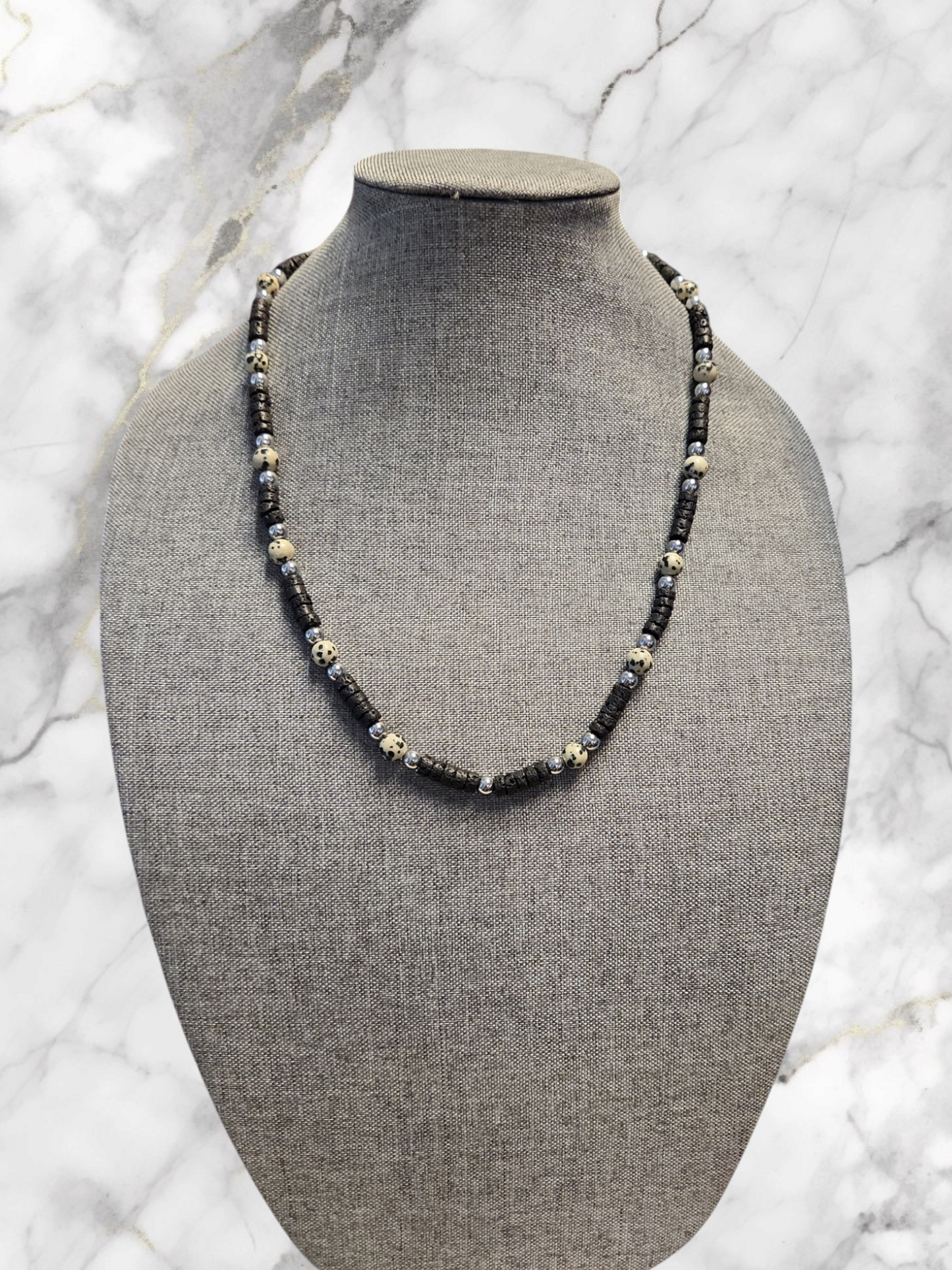 Dalmatian Jasper Necklace