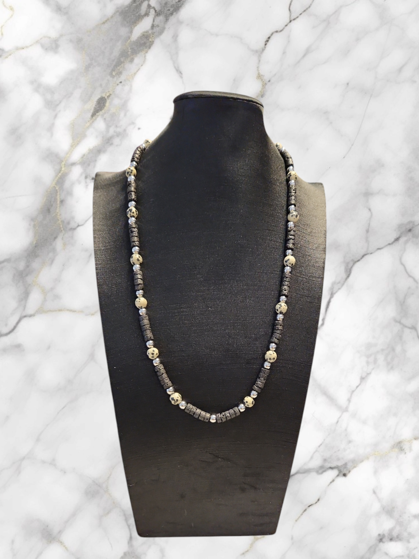Dalmatian Jasper Necklace