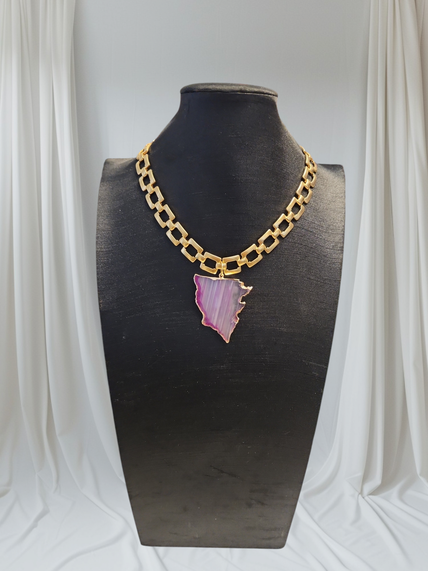 Agate Choker Necklace