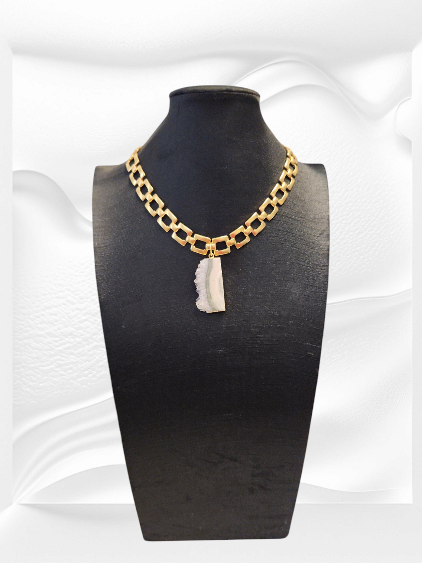 Amethyst Slice Choker