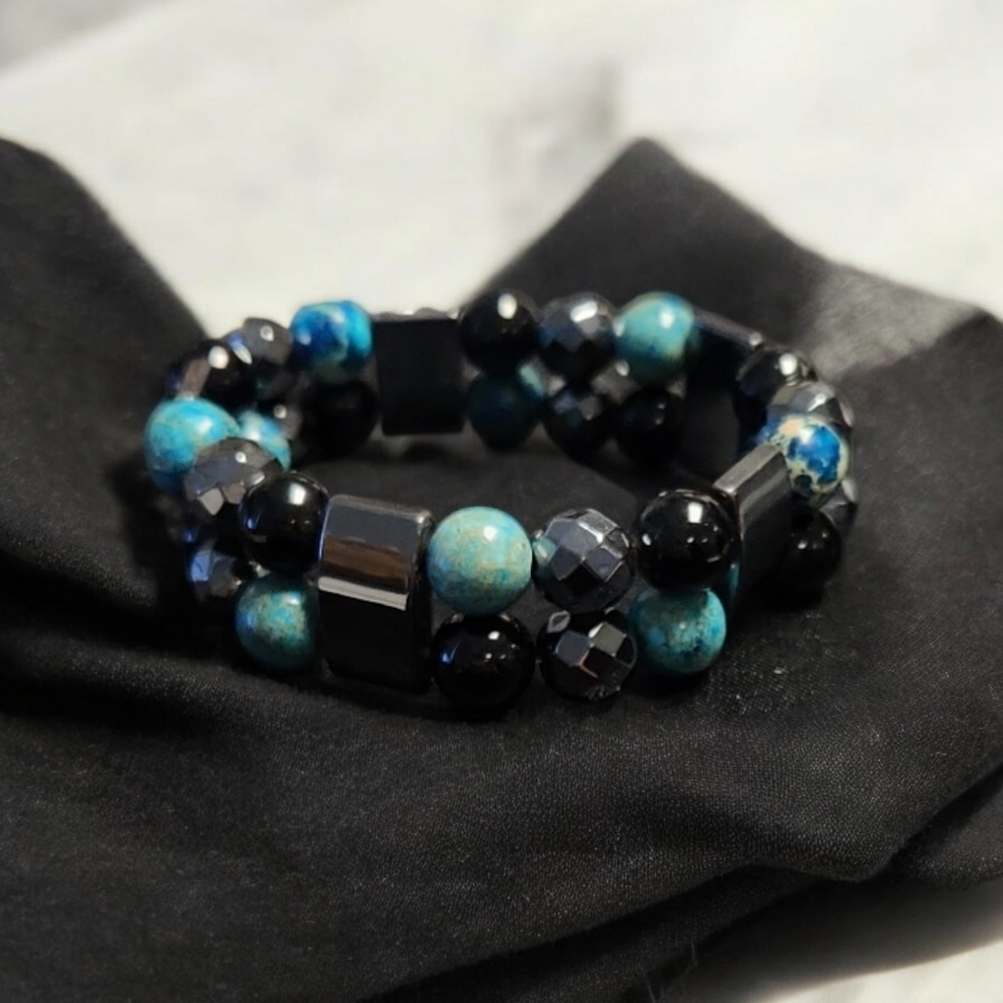The Bluey Blues Double Stack Bracelets