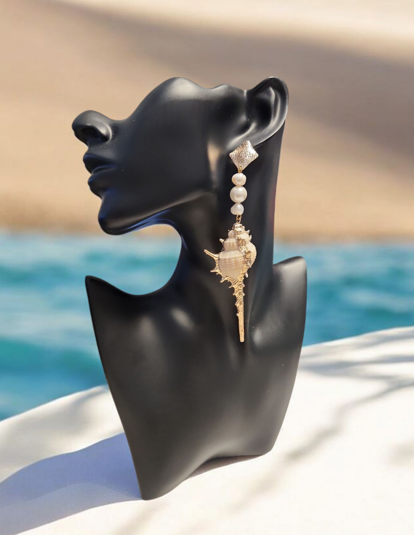 Divine Goddess of the Sea Earrings