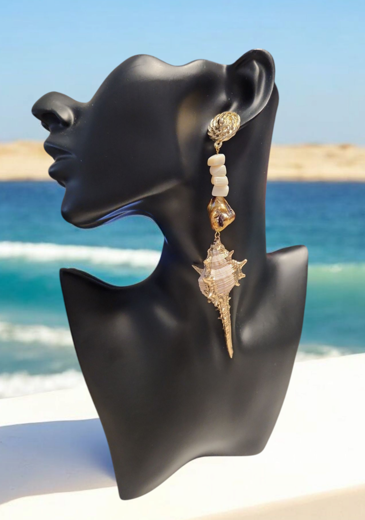 Divine Goddess of the Sea Earrings