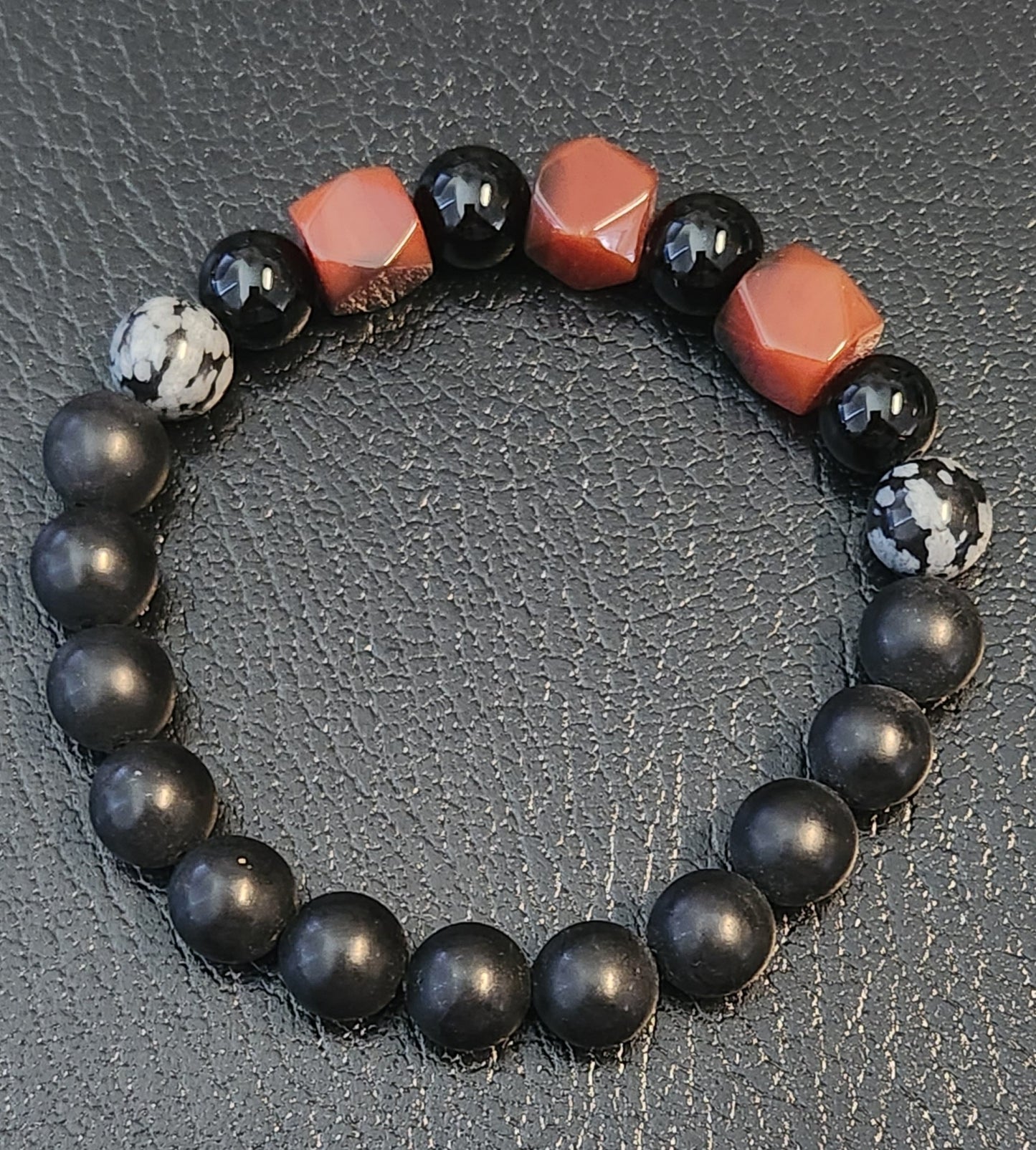 Red agate bracelet