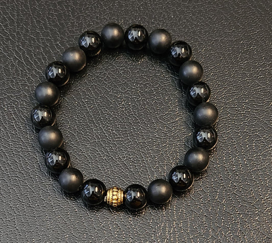 Onyx bracelet (shiny &matte)