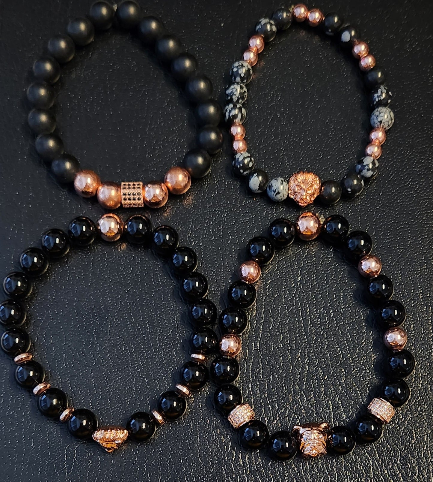 Rose Gold Hematite bracelet