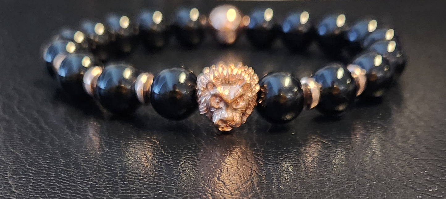 Rose Gold Hematite bracelet