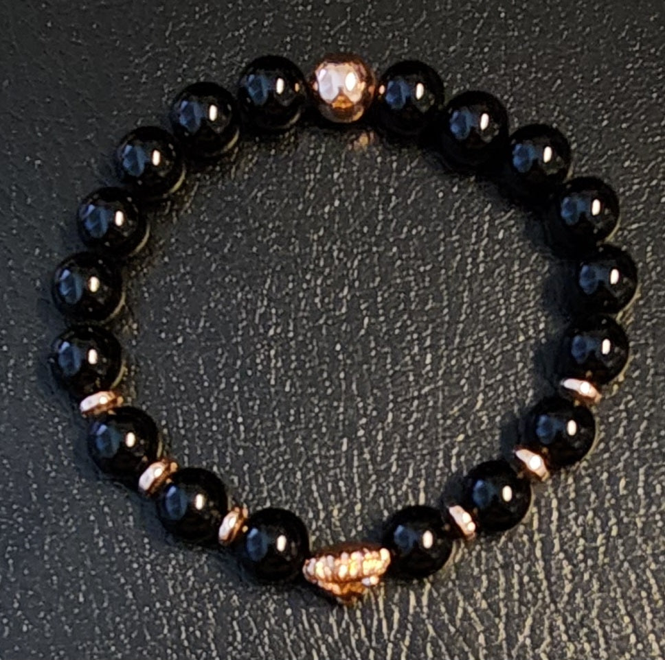 Rose Gold Hematite bracelet