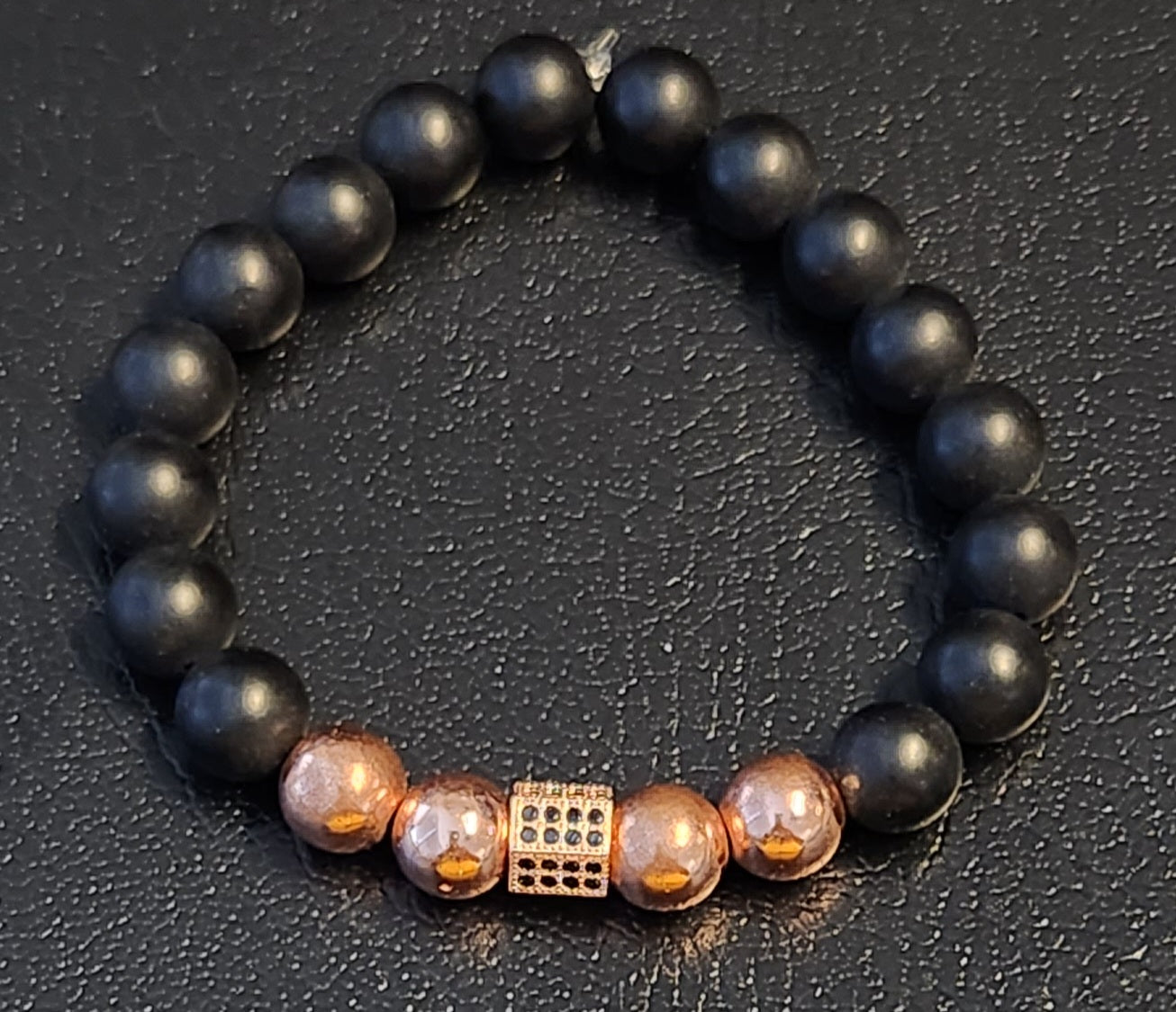 Rose Gold Hematite bracelet