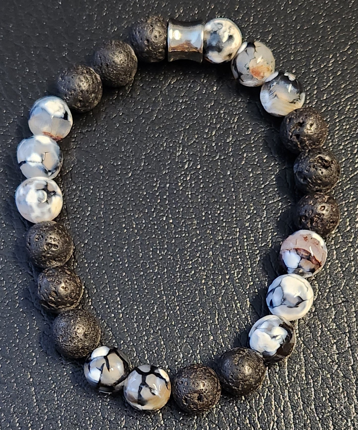 Dragon's vein Agate bracelets