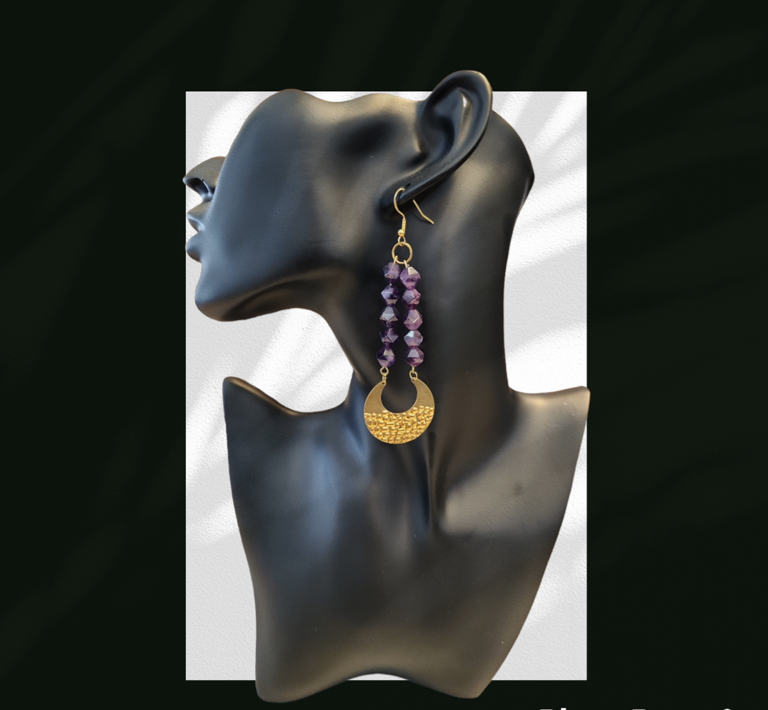 Alluring Amethyst earrings