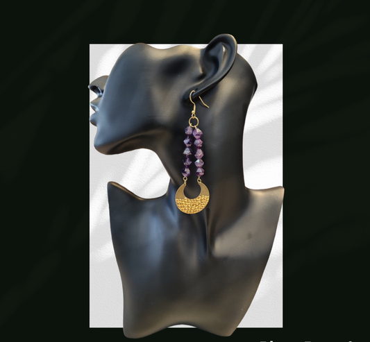 Alluring Amethyst earrings