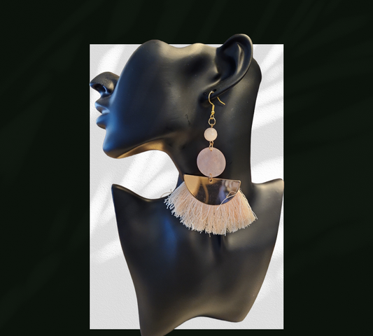 Pink Aventurine earrings