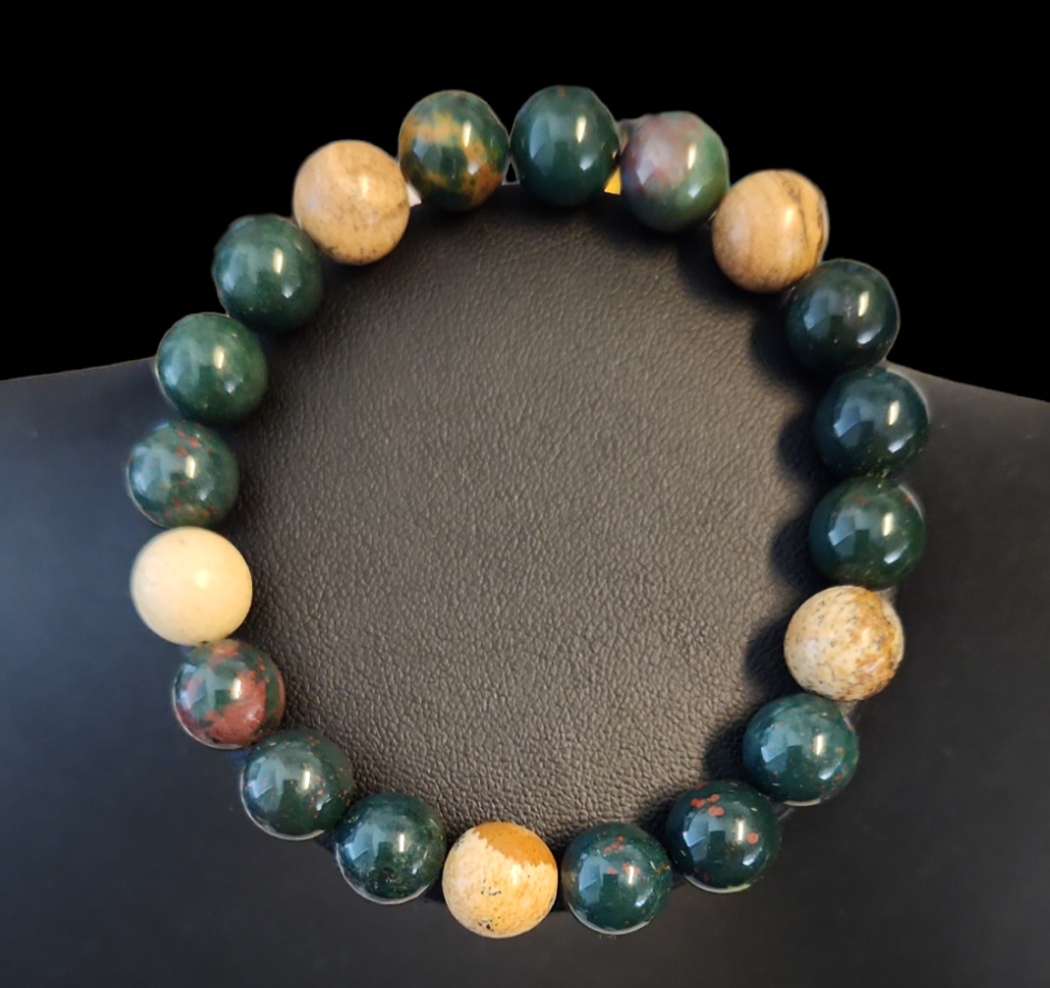 Bloodstone and Picture Jasper