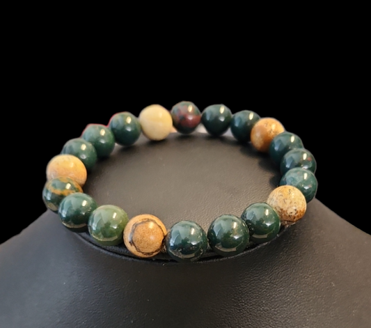 Bloodstone and Picture Jasper