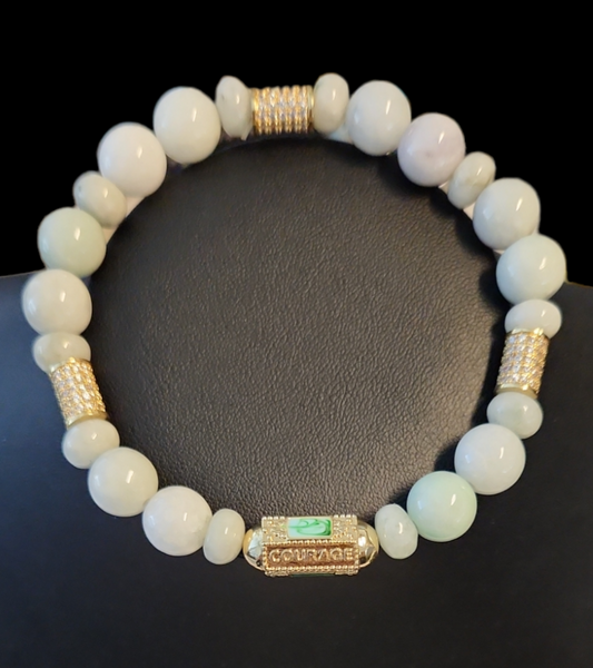 Jadeite Courage bracelet