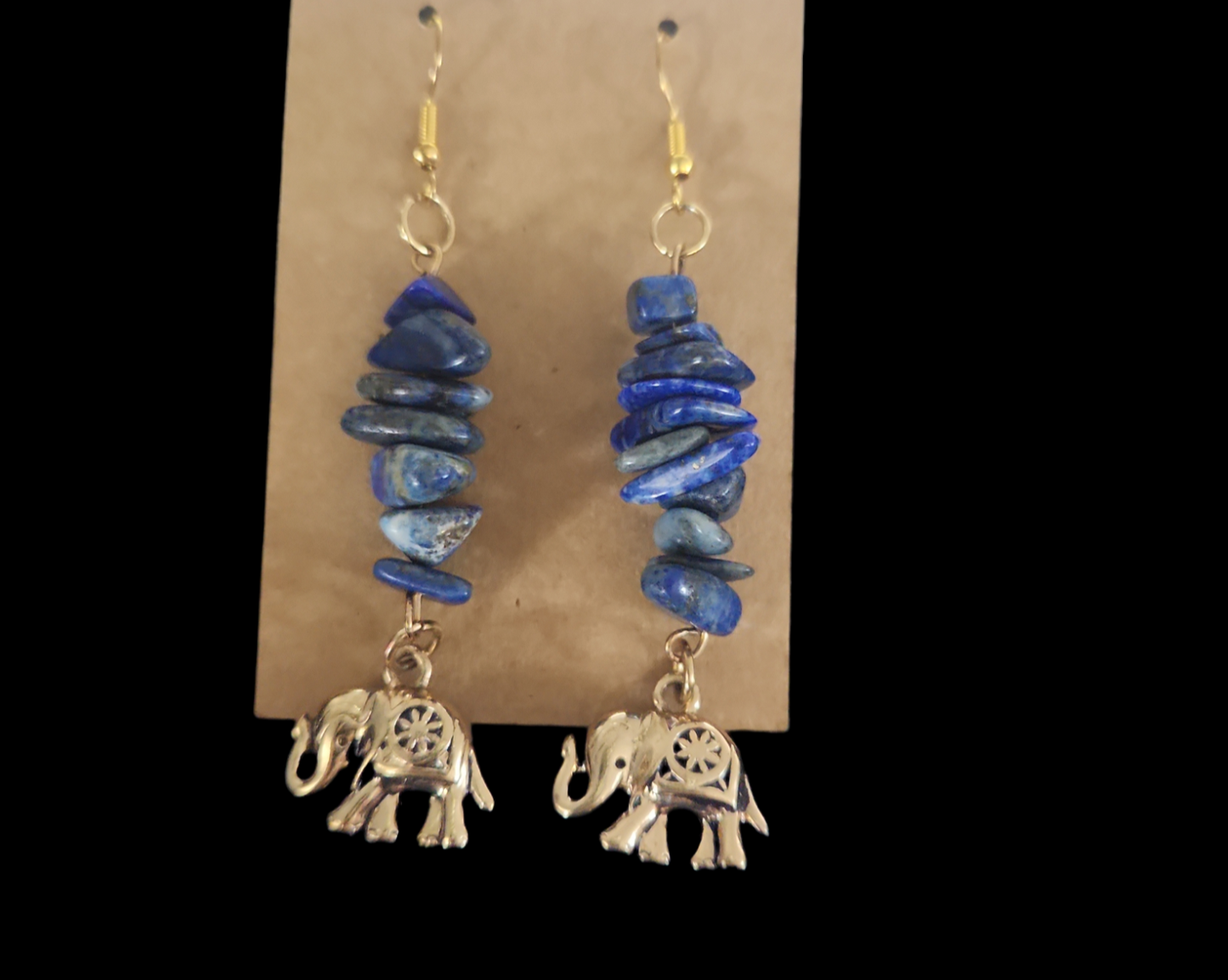 Lapis Lazuli Elephants