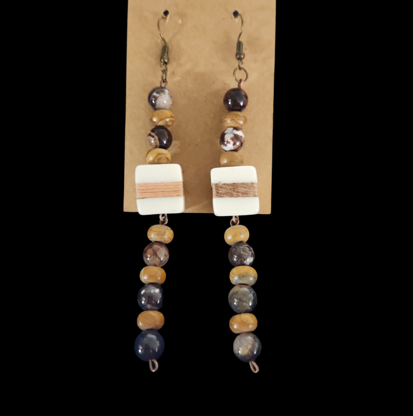 Brown Agate earrings