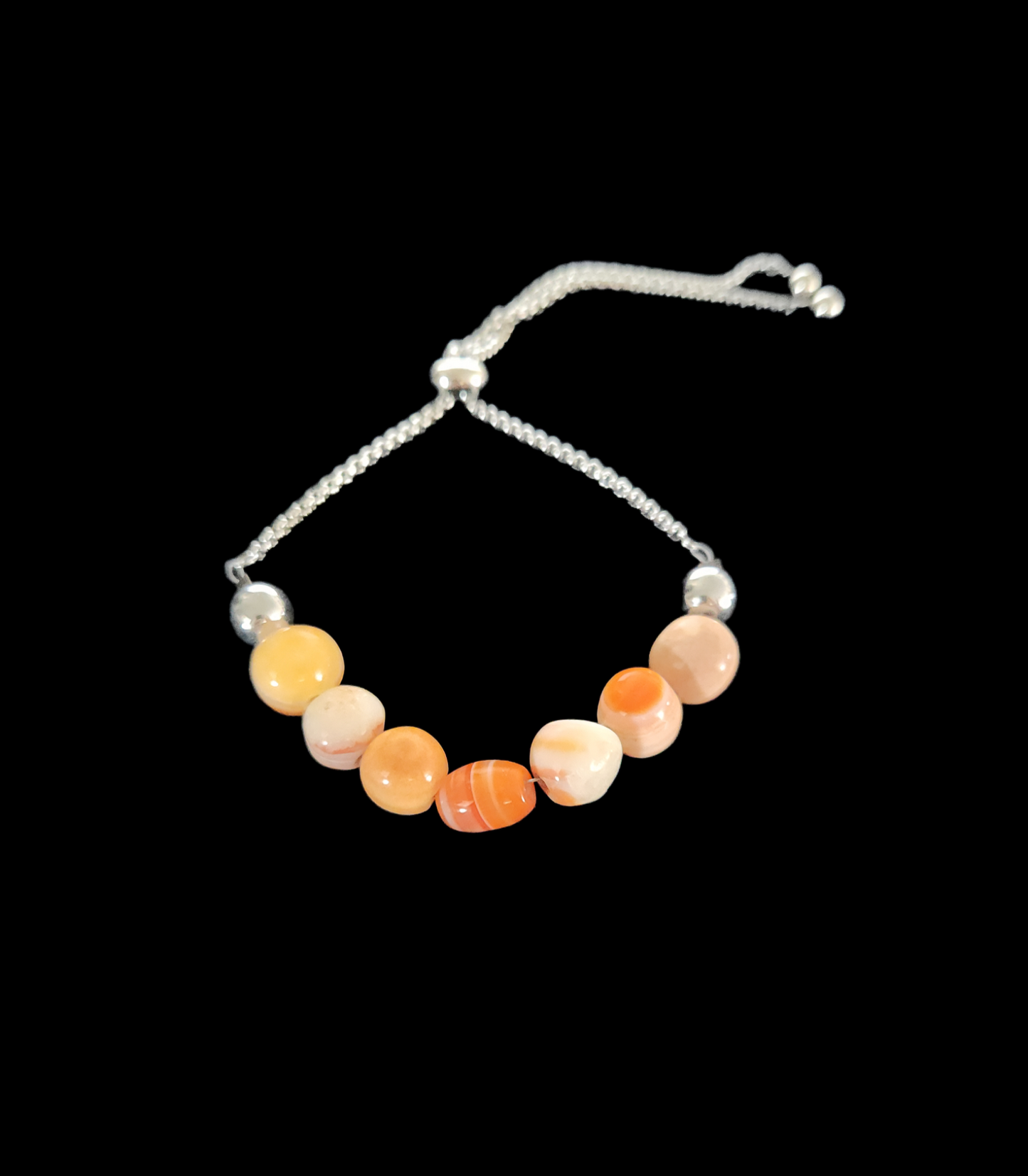 Carnelian necklace and bracelet set