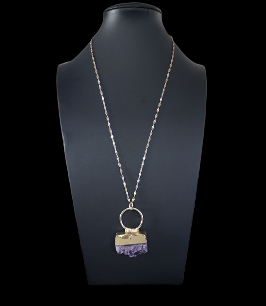 Amethyst necklace