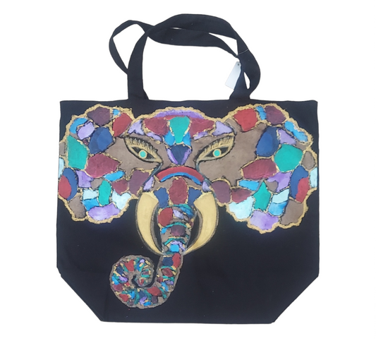 Multi-colored Elegance tote bag