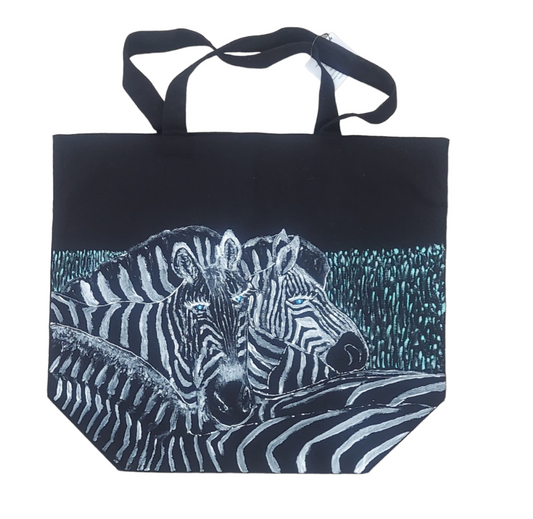 Zebra Print tote bag