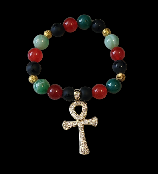 Ankh African Pride Bracelets