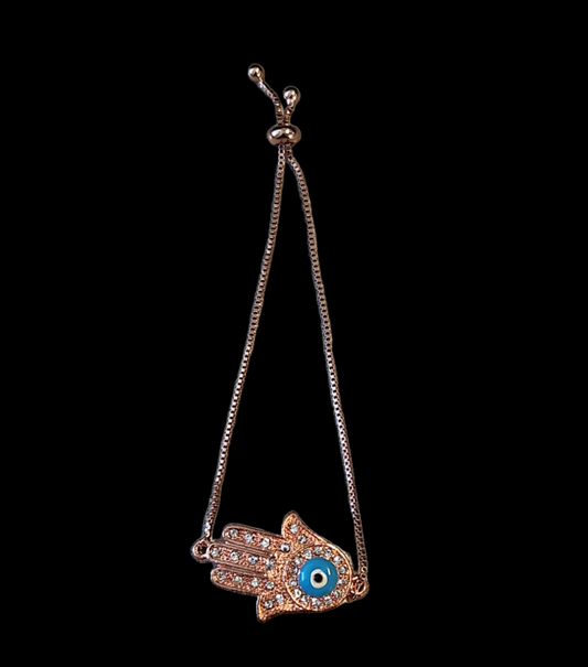 Rose Gold Hamsa Bracelet