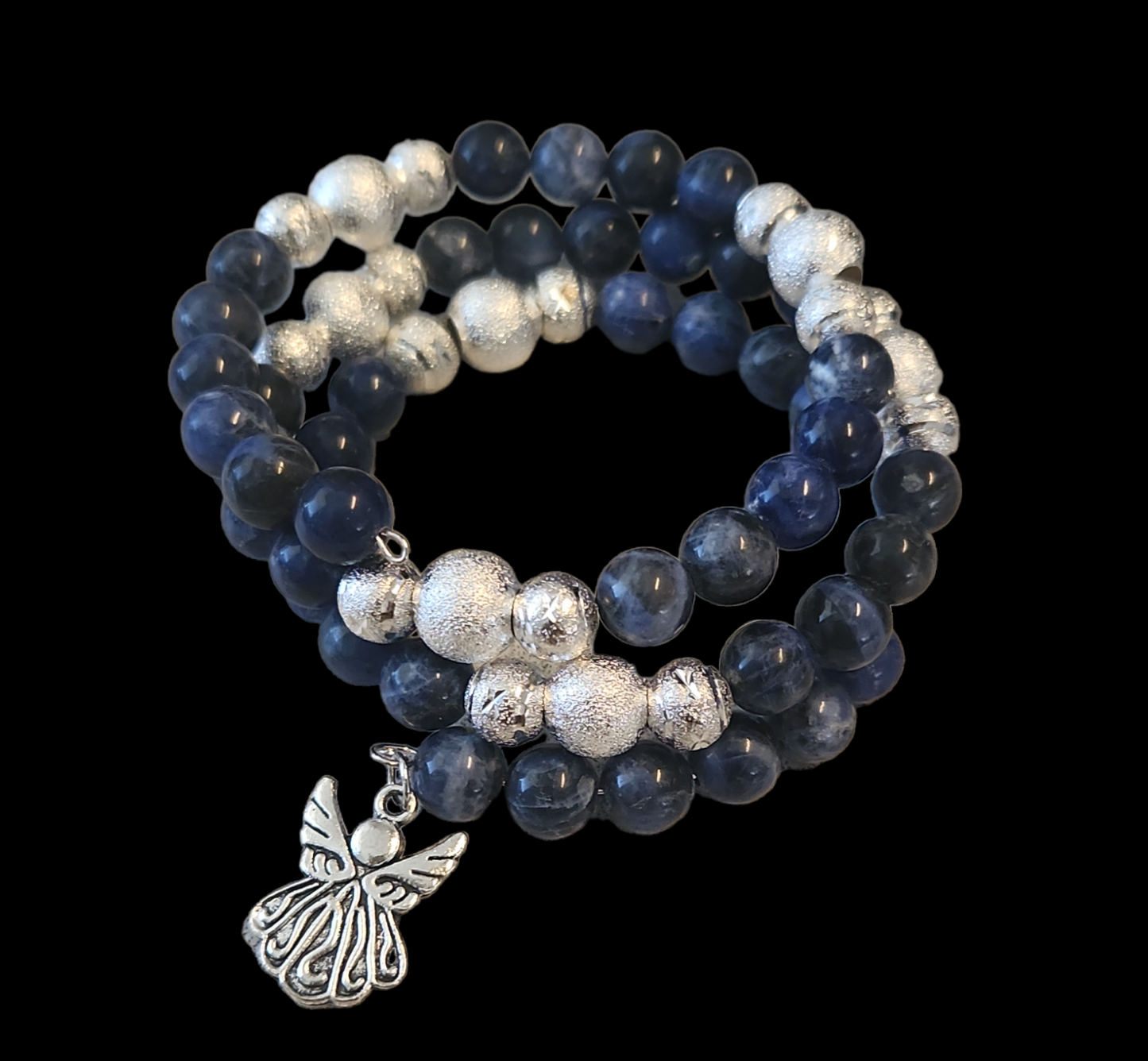 Sodalite Wrap Bracelet