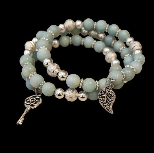 Amazonite Wrap Bracelet